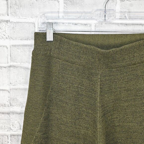SNOW PEAK Japan Men's Wool blend Knit Pants in olive Green size Small - Picture 8 of 11